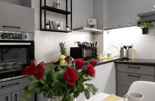 Vozdovac Apartamento | Gray Cloud of Sky Point Apartments