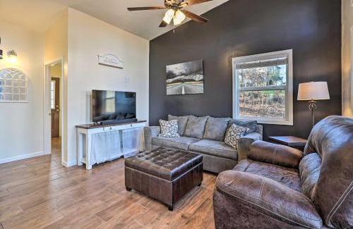 Oak Grove Casa | Gray Home with View of Boone Lake and Fire Pit!