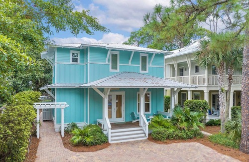 Grayton Beach Casa | Grayton Sea Glass - Piscina privada climatizada, porche, cerca de la playa y tiendas!