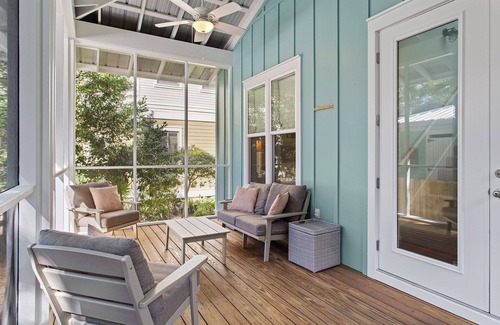 Grayton Beach Casa | Grayton Sea Glass - Piscina privada climatizada, porche, cerca de la playa y tiendas!