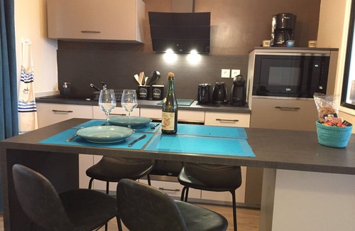 Saint-Malo Apartamento | Grd Studio Terrasse Tour Solidor, playa, wifi, bicicletas, cerca de la muralla