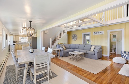 West Wareham Casa | Great Herring Pond - Frente al mar con muelle privado cerca del Canal de Cape Cod