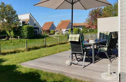 Scharendijke Casa | Gran casa junto al mar para relajarse con sauna y chimenea.