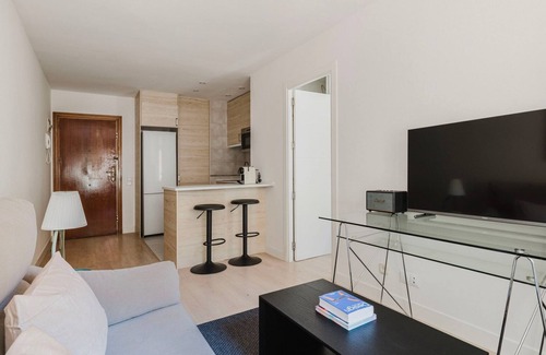 Ibiza Apartamento | Great Ibiza 1BR w/ Doorman, Washer & A/C, by Blueground