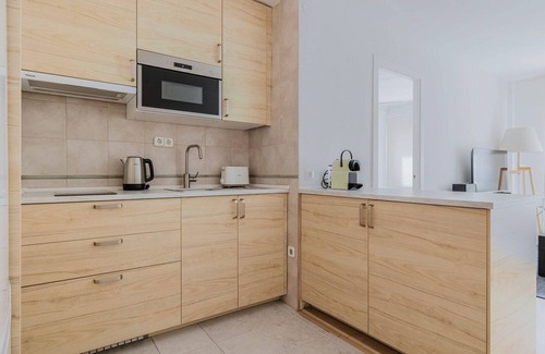 Ibiza Apartamento | Great Ibiza 1BR w/ Doorman, Washer & A/C, by Blueground