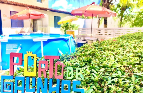 Centro Casa | Excelente ubicación 5 habitaciones-Puerto de Galinhas (400m centrito) 20personas