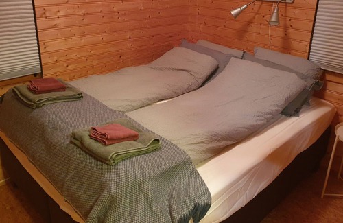 Sveitarfelagid Olfus Cabaña | GREAT LOCATION WITH A WIEW TO THE OCEAN - TOTAL PRIVACY - PRIVATE JACUZZI