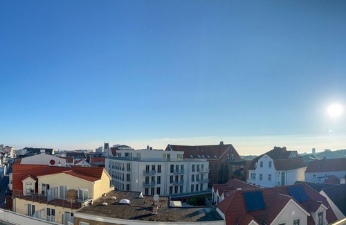 Norderney Apartamento | Gran vista al mar y sol desde la mañana hasta la noche.