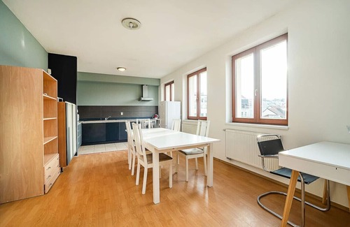 Zizkov Apartamento | Great Terrace in Big, Central Flat