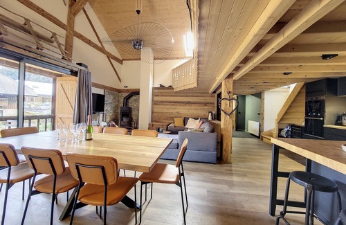 Saint-Jean-dʼAulps Chalet De Esquí | Green Marmottes Chalet 12 people Saint Jean D'aulps