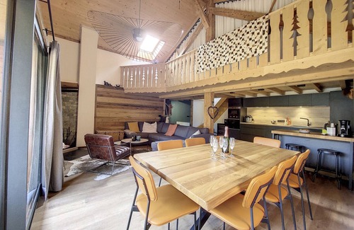 Saint-Jean-dʼAulps Chalet De Esquí | Green Marmottes Chalet 12 people Saint Jean D'aulps
