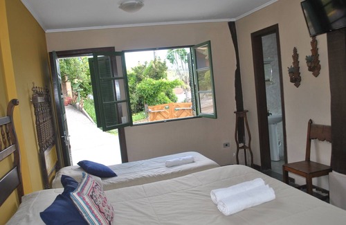 Jardim Andira Cabina | Green Triple Room