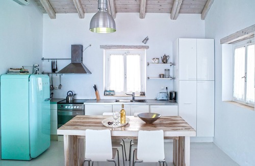 Evreti Villa | Green Villa Villa de lujo de piedra con piscina privada y vistas panorámicas al mar!