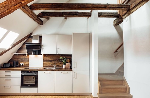 Coburg Apartamento | Großes Design Apartmentinnenstadtgruppe&familie