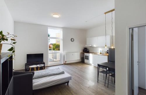Ottersleben Apartamento | Großzügige Wohnung mit Balkon