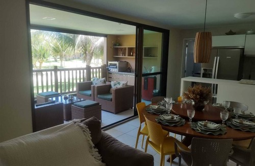Pecém Apartamento | Ground floor apartment, in the VG Sun condominium. Condominium right on the sand.