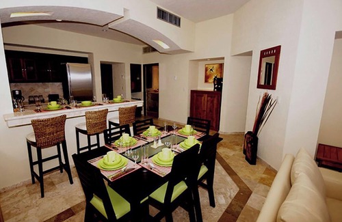 Los Barriles Condominio | Planta baja frente a la playa / piscina Villa en Palmas De Cortez Resort