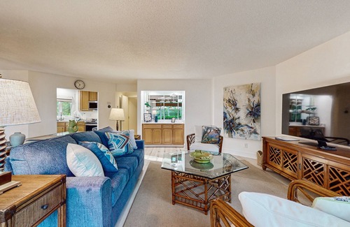 Fernandina Beach Condominio | Ground floor condo with private patio, full kitchen, beach access and pool