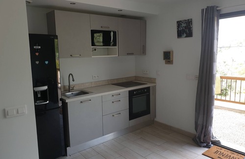 Callas Casa | Ground floor of villa with dominant view on callas. Free inflatable spa