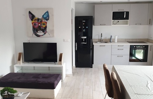 Callas Casa | Ground floor of villa with dominant view on callas. Free inflatable spa