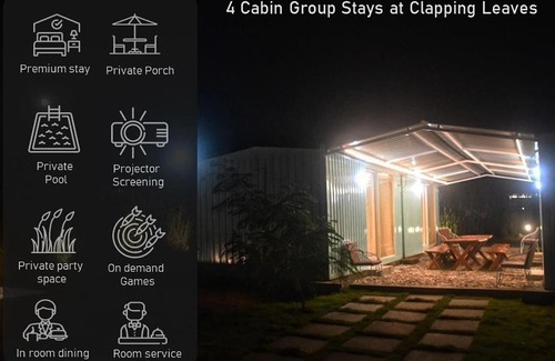 Hyderabad Casa | Group Cabin at Clapping Leaves
