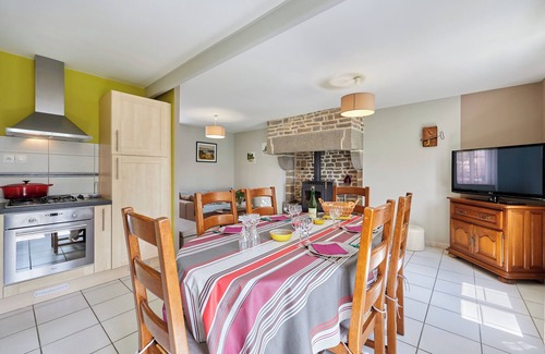 Fleury Casa | Vacaciones en grupo, con familia, amigos en Normandía cerca de Mont Saint Mi