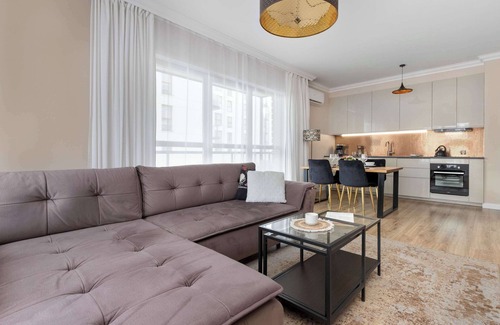 Zaspa Apartamento | Grudziądzka 6A Gdańsk | Large Apartment with Gym, Parking and Air Conditioning