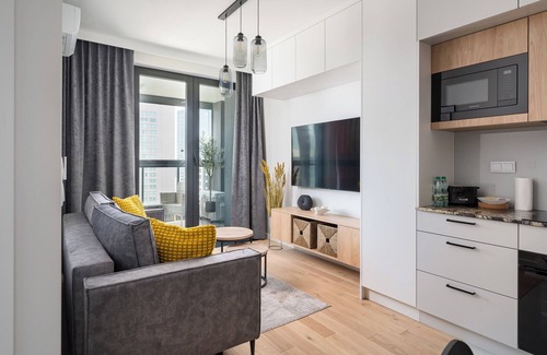 Mirow Apartamento | Grzybowska Green City View Apartment