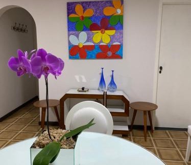Jardim Praiano Apartamento | Guaruja - 2 Quartos - Ar condicionado - Varanda