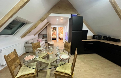 Plouagat Apartamento | Guergonet, Cosy 2-bedroom accomodation