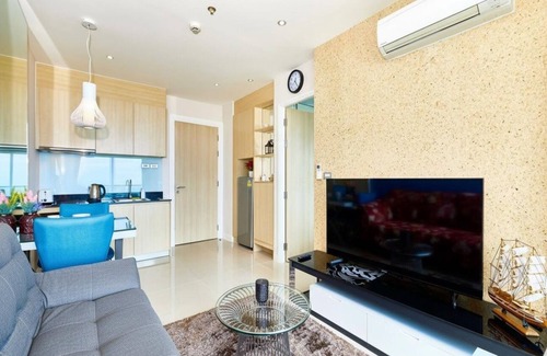 Jomtien Condominio | Gran Caribe condominio lugar fresco para la estancia familiar de sus vacaciones en Tailandia