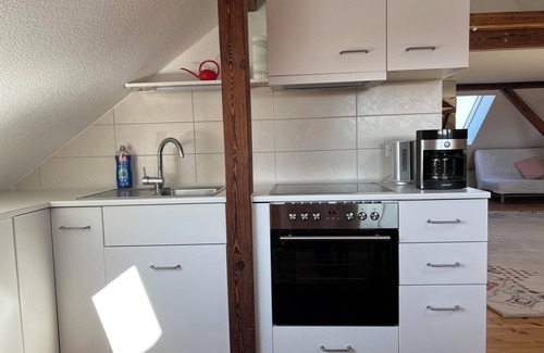 Kloster Lehnin Casa | Casa de huéspedes 'Westfälischer Hof - Loft' con jardín y Wi-Fi
