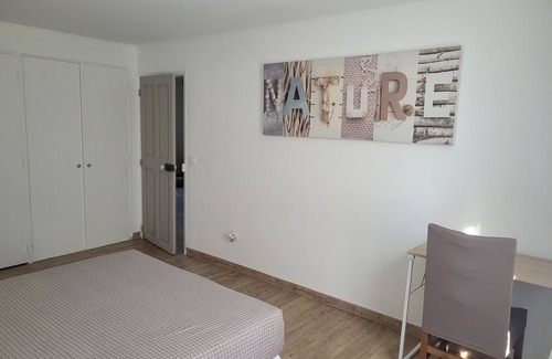 Cabannes Cama Y Desayuno | Guest Room 'Chambre D'hôtes Nature' with Shared Terrace, Wi-Fi and Air Conditioning
