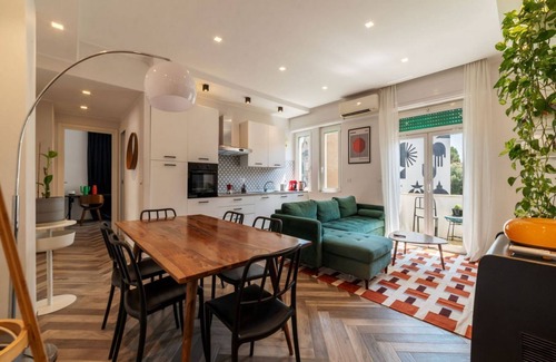 Ostiense Apartamento | GuestHost - Colorful Apt in Vintage-Modern Style