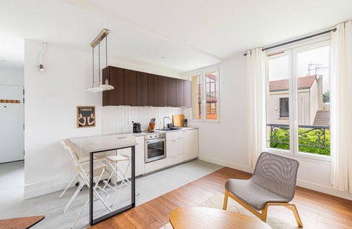 Vanves Apartamento | GuestReady - Un confort minimalista en Vanves