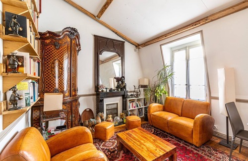 Jardin des plantes Apartamento | GuestReady - Encantador apartamento con altillo