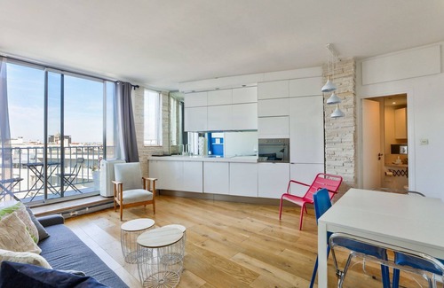 Notre-Dame-des-Champs Apartamento | GuestReady - Escapada refinada con vistas panorámicas