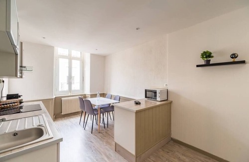 Guingamp Apartamento | Guingamp centre, agreable T2