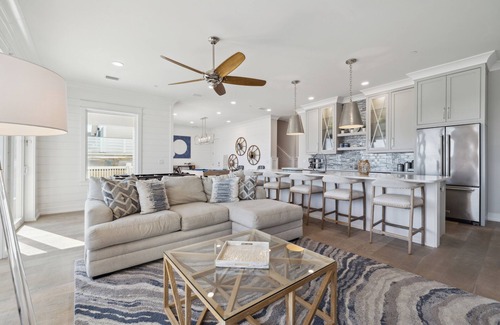 Kiska Beach Casa | Gulf Front mansion in PCB w/private pool & hot tub + beach access | Sleeps 36