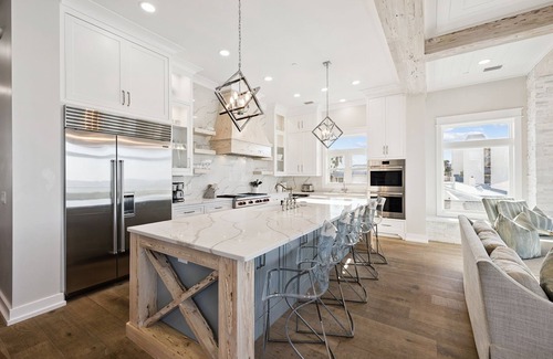 Kiska Beach Casa | Gulf Front mansion in PCB w/private pool & hot tub + beach access | Sleeps 36