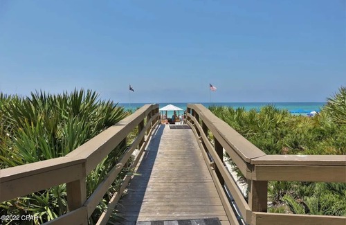 Open Sands Condominio | Gulf Front Condo in PCB, FL. 2 bedroom 2 bath with one set of bunks