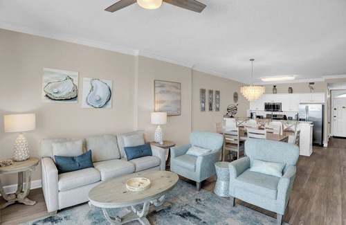 Orange Beach East Condominio | Gulf Front Condo | Outdoor Pool & Grill!