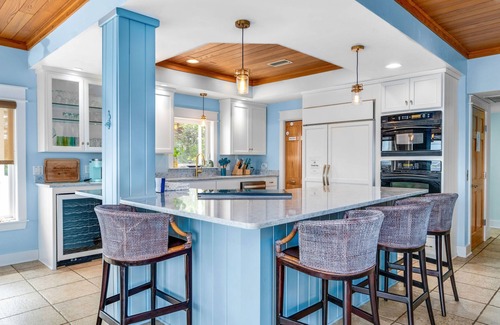 Carrabelle Casa | Gulf-front, dog-friendly home with private pool, great view, deck & beach access