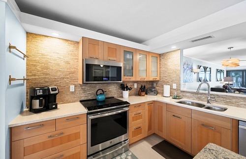 Sanibel Condominio | Alquiler frente al golfo Sanibel recientemente renovado