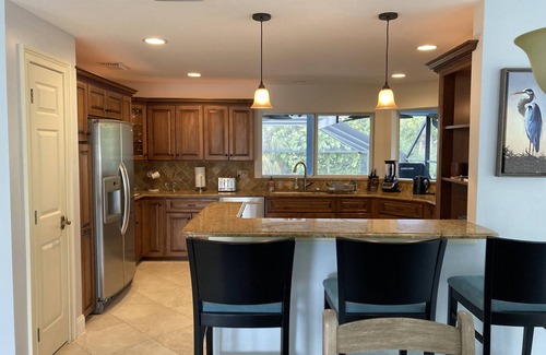 Sanibel Casa | Gulf House with heated pool and ping pong table.