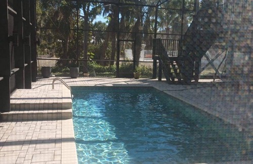 Sanibel Casa | Gulf House with heated pool and ping pong table.