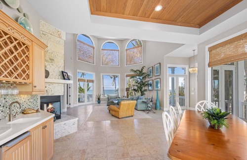 Captiva Casa | Gulf to Bay Luxury! Stunning Views, Dock, Beach, Pool, Sunsets and Luxury!