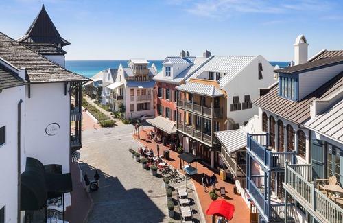Rosemary Beach Condominio | Rosemary Large Studio en Main St. Cerca del Hotel Pearl. Vistas del golfo