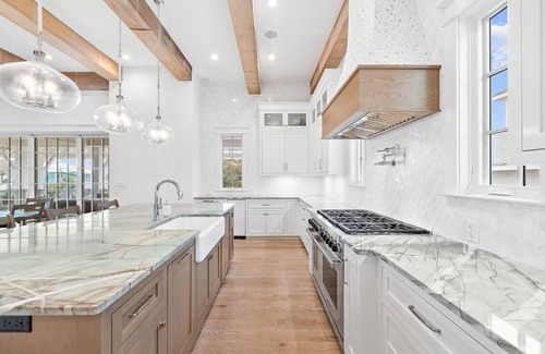 Inlet Beach Casa | Gulf Views, Private Heated Pool, Steps to Beach, Rooftop | Kayaks, 6 Bikes