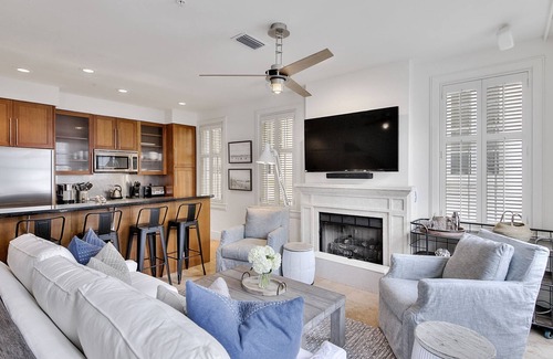 Rosemary Beach Condominio | Vistas del Golfo - Penthouse Condo en Rosemary - 2 Bicicletas Incluidas - Decoradas profesionalmente - `Seas the Stars